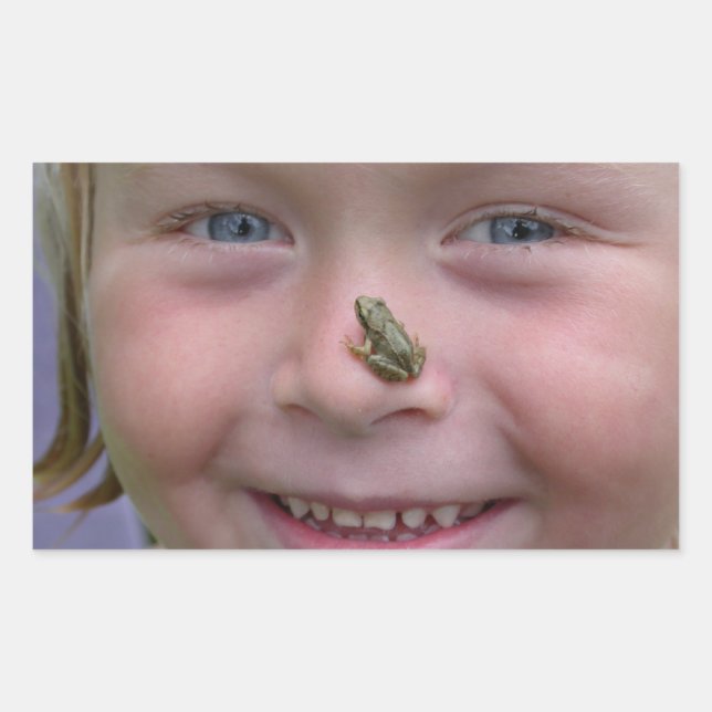 Sticker Rectangulaire Frog (Devant)