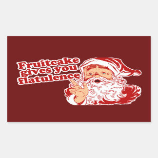 Sticker Rectangulaire Fruitcake Vous Donne Flatulence