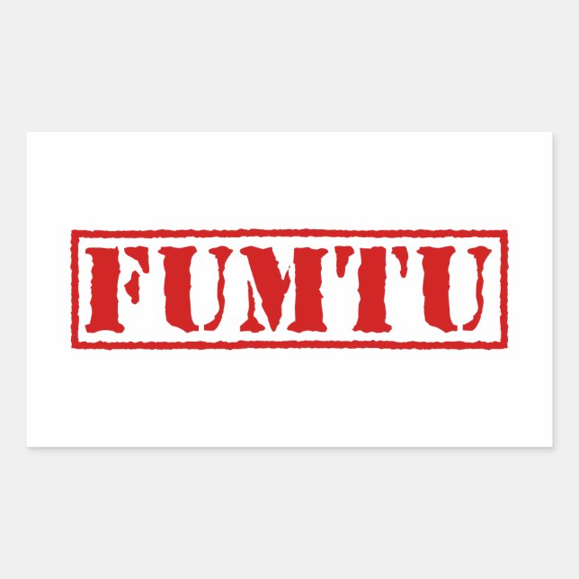 STICKER RECTANGULAIRE FUMTU (Devant)