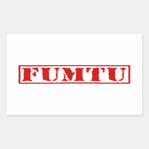 STICKER RECTANGULAIRE FUMTU