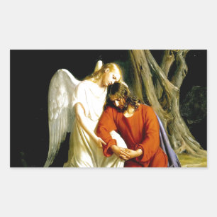 Sticker Rectangulaire Gethsemane Carl Bloch