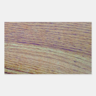 Sticker Rectangulaire Grain de bois