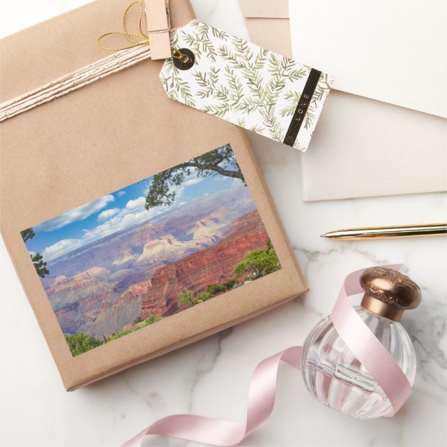 Sticker Rectangulaire Grand Canyon (Cadeaux)