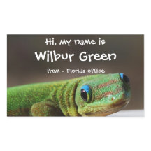 Grand Smiling Gecko Nom Badge