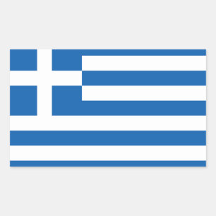 Sticker Rectangulaire Grèce