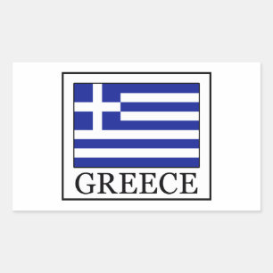 Sticker Rectangulaire Grèce