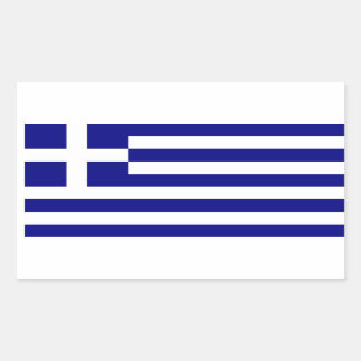 STICKER RECTANGULAIRE GREECE
