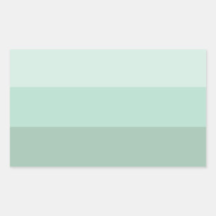 Sticker Rectangulaire Green ombre