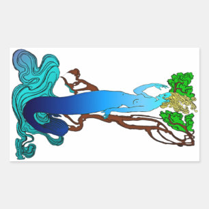 Sticker Rectangulaire Greffier Colvill et l'autocollant de sirène