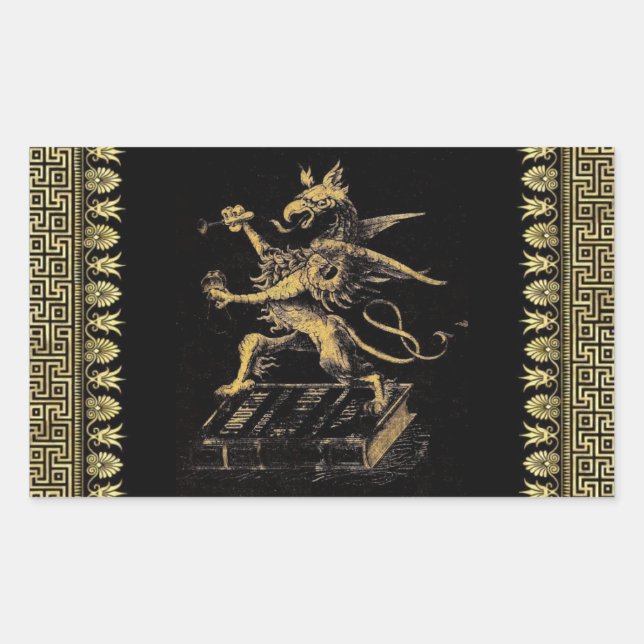 Sticker Rectangulaire Griffin (Devant)
