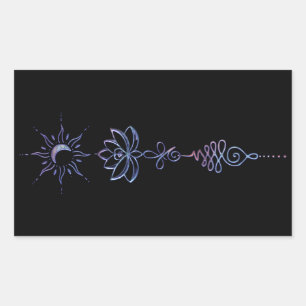 Sticker Rectangulaire Groupe Gradient Unalome