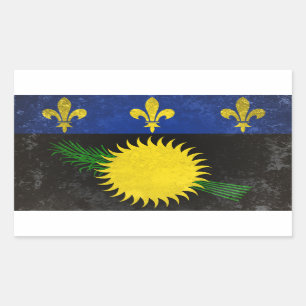 Sticker Rectangulaire Guadeloupe