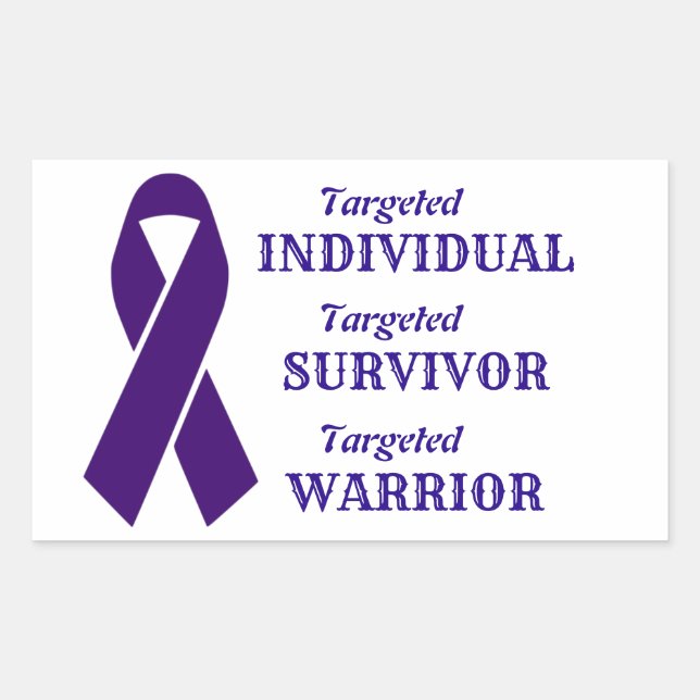 Sticker Rectangulaire Guerrier survivant de la sensibilisation des perso (Devant)