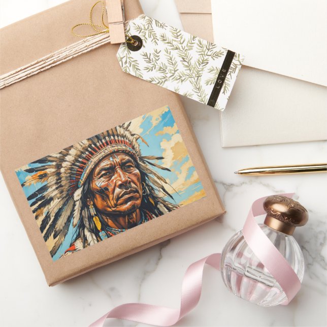 STICKER RECTANGULAIRE GUERRIERS 11 (Cadeaux)