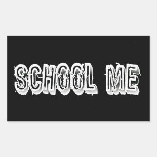Sticker Rectangulaire H. Métal Translucide-Wht