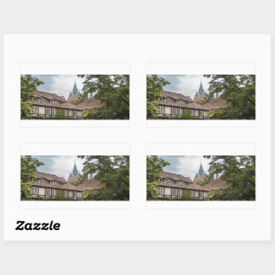 Sticker Rectangulaire Hanovre Allemagne