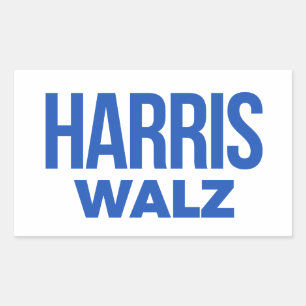 Sticker Rectangulaire Harris Walz 2024