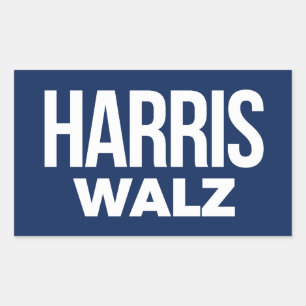 Sticker Rectangulaire Harris Walz 2024