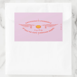 Sticker Rectangulaire HARRY POTTER™   Tout est possible