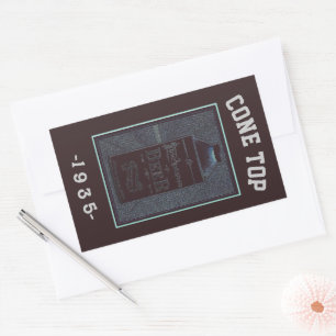 Sticker Rectangulaire Haut cône 1935