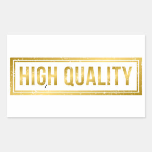 Sticker Rectangulaire Haute qualité
