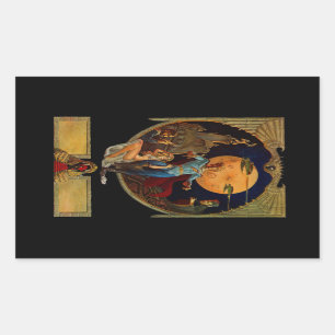 Sticker Rectangulaire Héros de la science-fiction