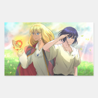 Sticker Rectangulaire Howl & Howl