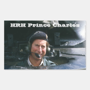Sticker Rectangulaire HRH Prince Charles
