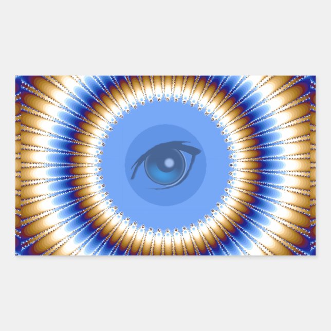 Sticker Rectangulaire I Vision_ (Devant)