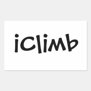 Sticker Rectangulaire iClimb