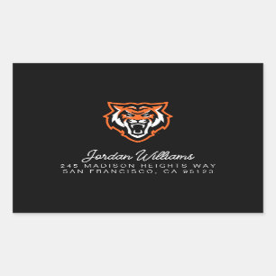 Sticker Rectangulaire Idaho State University Bengals Spirit Design