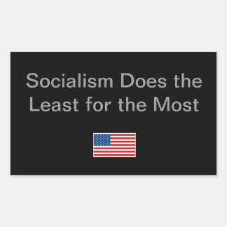 Sticker Rectangulaire Idée simple pour la saison politique