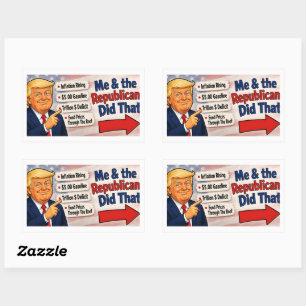 Sticker Rectangulaire Ils ont fait ça !!!