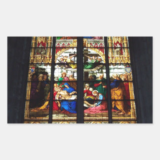 Sticker Rectangulaire Image en verre