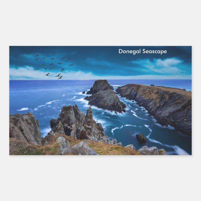 Sticker Rectangulaire Image irlandaise pour Rectangle-Stickers-Glossy (Devant)