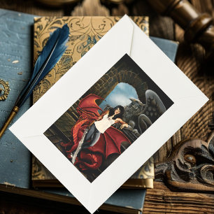 Sticker Rectangulaire Imaginaire urbain de Red Dragon