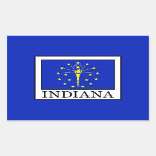 Sticker Rectangulaire Indiana