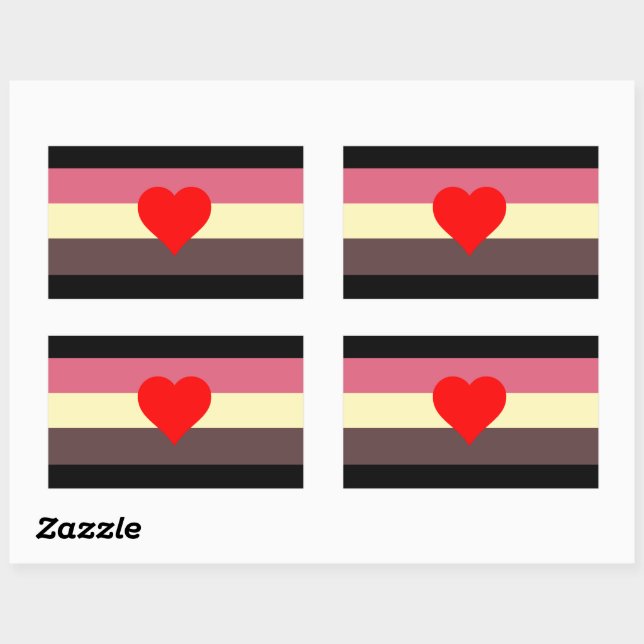 Sticker Rectangulaire Indicateur de la fidélité (Feuille)