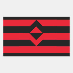 Sticker Rectangulaire Indicateur de la première fierté