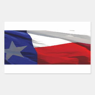 Sticker Rectangulaire Indicateur d'état du Texas