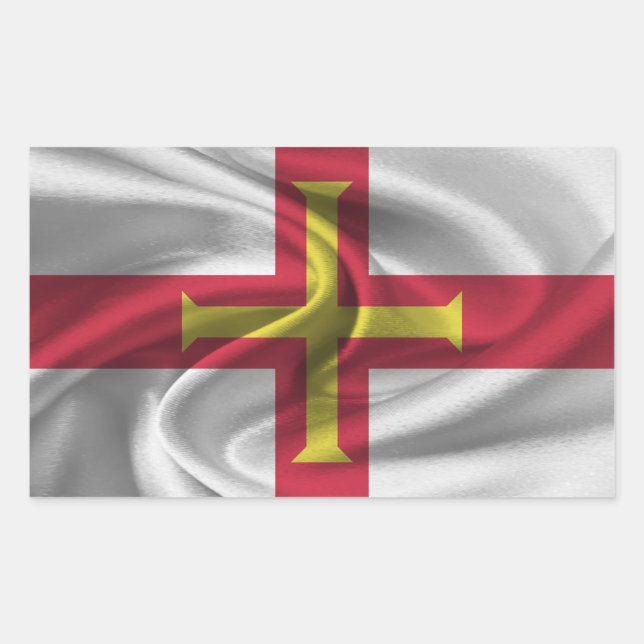 Sticker Rectangulaire Indicateur Guernesey (Devant)