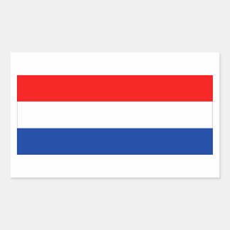 Sticker Rectangulaire Indicateur Pays-Bas
