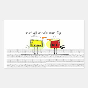 Sticker Rectangulaire Infirmières Médicales