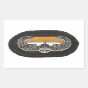 Sticker Rectangulaire Insigne d'attaque aérienne sur le QG 101st Abn Ova