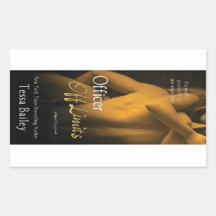 Sticker Rectangulaire Interdit de dirigeant par Tessa Bailey