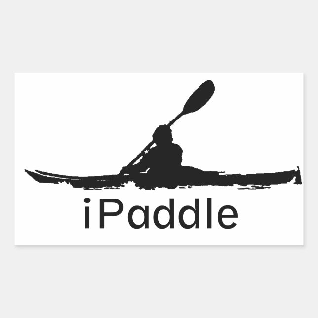 Sticker Rectangulaire iPaddle (Devant)