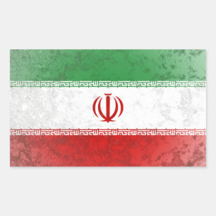Sticker Rectangulaire Iran