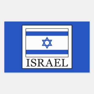 Sticker Rectangulaire Israël