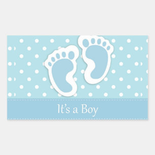Sticker Rectangulaire It's A Boy