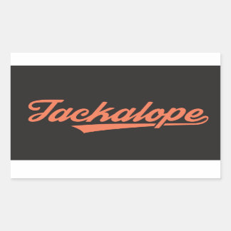 Sticker Rectangulaire Jackalope ステッカー(長方形4枚入り)